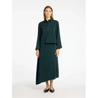 Selected Femme JEAN ASYM SKIRT Scarab