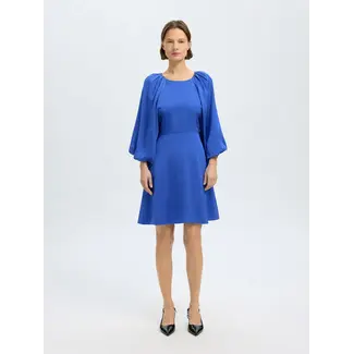 Selected Femme LAURINA DRESS Dazzling Blue