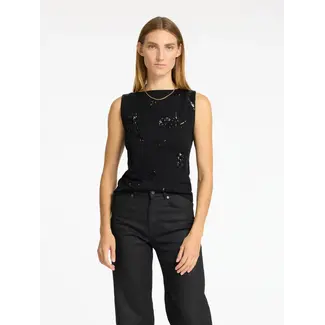 Selected Femme MALLI TOP Black