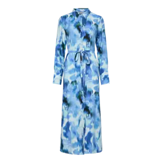 YAS MILLO SHIRT DRESS Blue