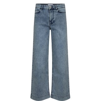 NÜMPH PARIS WIDE JEANS Light Blue Denim