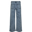 PARIS WIDE JEANS Light Blue Denim
