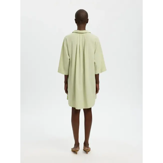 LUISA LINNEN BLEND DRESS Lint