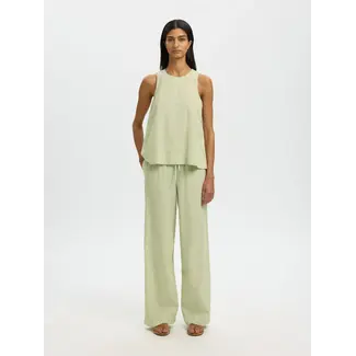 Selected Femme LUISA LINEN BLEND PANTS Lint