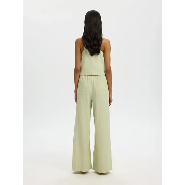 LUISA LINNEN BLEND PANTS Lint