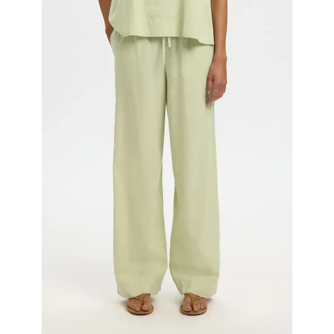 LUISA LINNEN BLEND PANTS Lint
