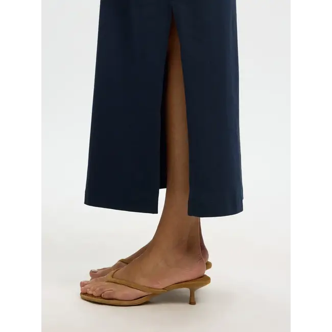 ESSENTIAL ANKLE DRESS Dark Sapphire