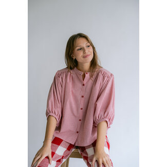 HELD MAGDALENA BLOUSE Vichy Red