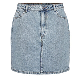 NÜMPH KAYSA DENIM SKIRT Stonewash Denim