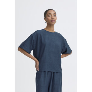 ICHI KATICO SHIRT True Navy