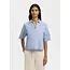 Selected Femme ROMIE TOP Dusty Blue
