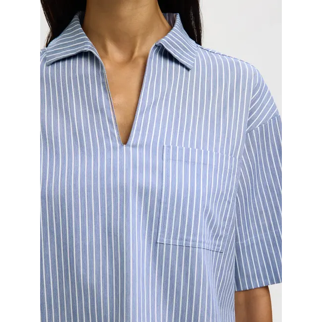 ROMIE TOP Dusty Blue