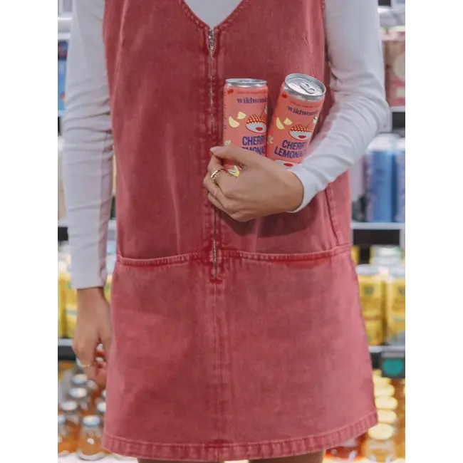 BOWIE DRESS Framboise