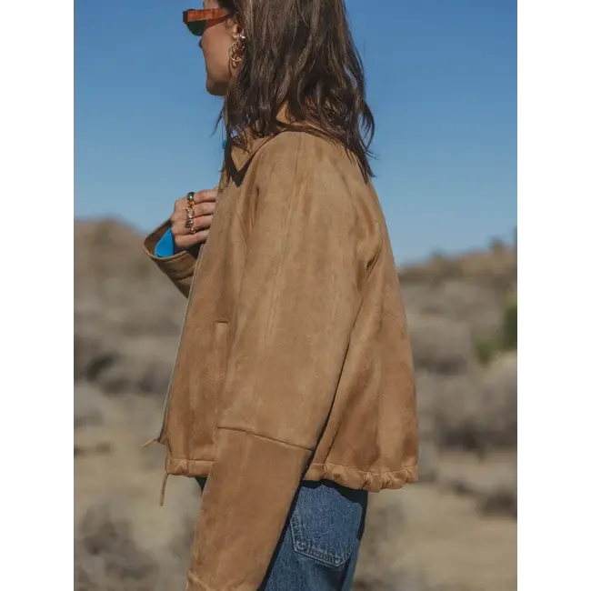 DUKE JACK Suede Camel