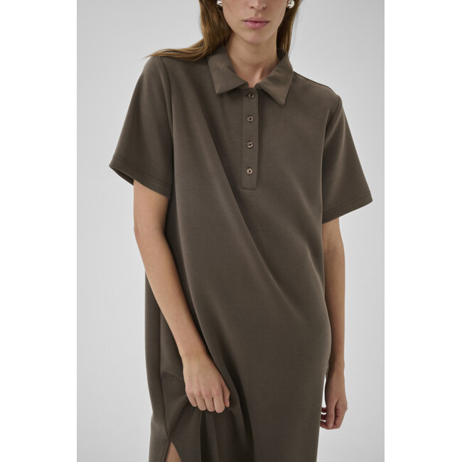 HELLE DRESS Major Brown