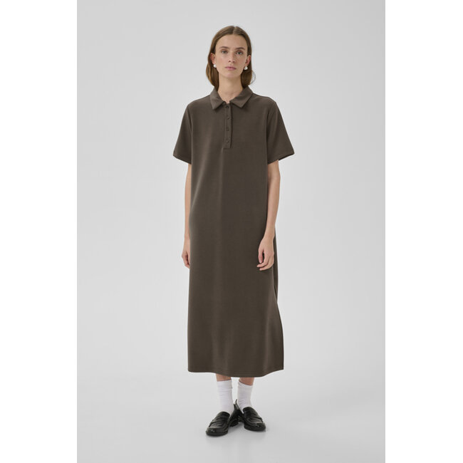 HELLE DRESS Major Brown