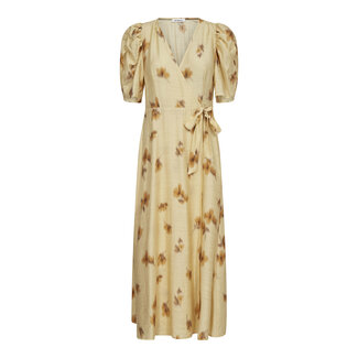 Co Couture MYLA FLOWER DRESS Pale Yellow