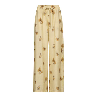 Co Couture MYLA FLOWER PANTS Pale Yellow