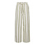 Co Couture IDIE STRIPE PANTS Off White Green