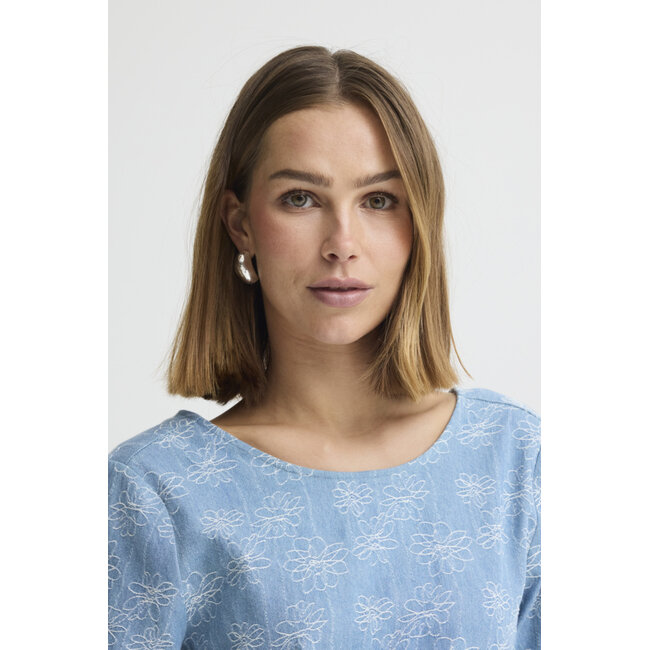 ODETTE DRESS Light Blue