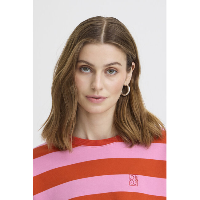 LULANI SWEATER Fiery Red