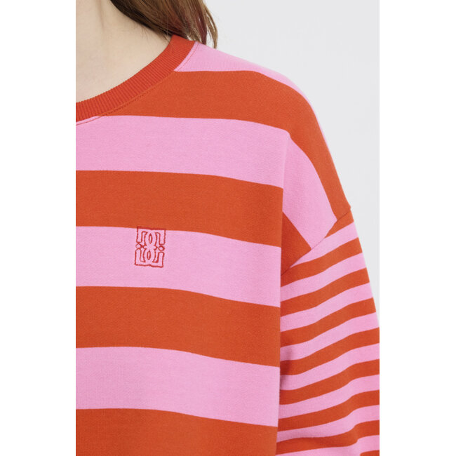 LULANI SWEATER Fiery Red