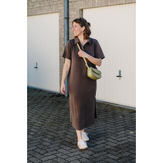 My Essential Wardrobe HELLE DRESS Major Brown