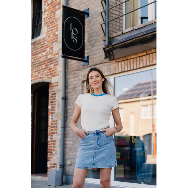 MILLY TEE Malibu Blue