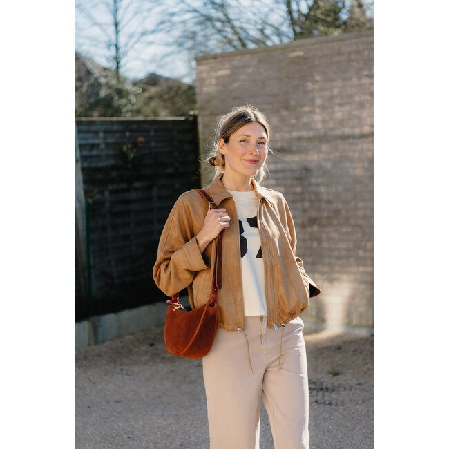 DUKE JACK Suede Camel