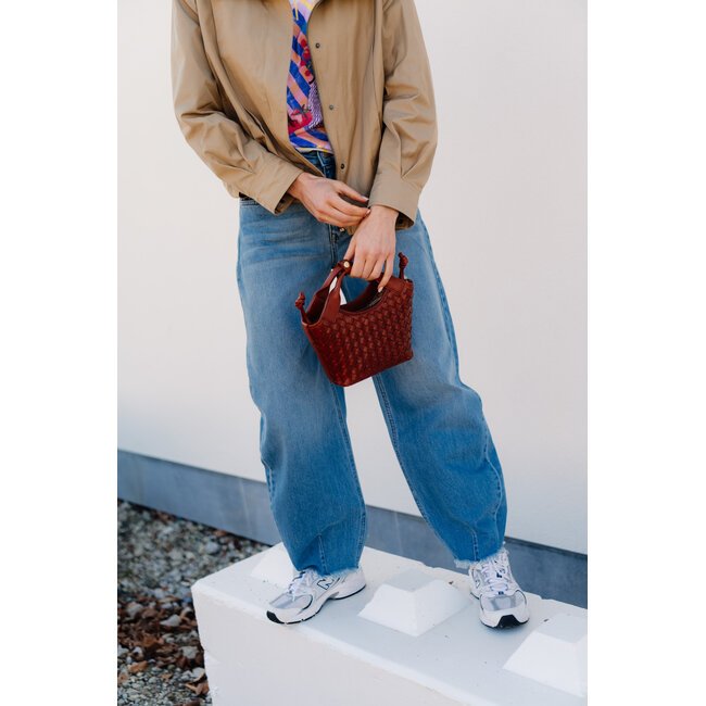 LUCY LOOSE BALLOON JEANS Medium Blue