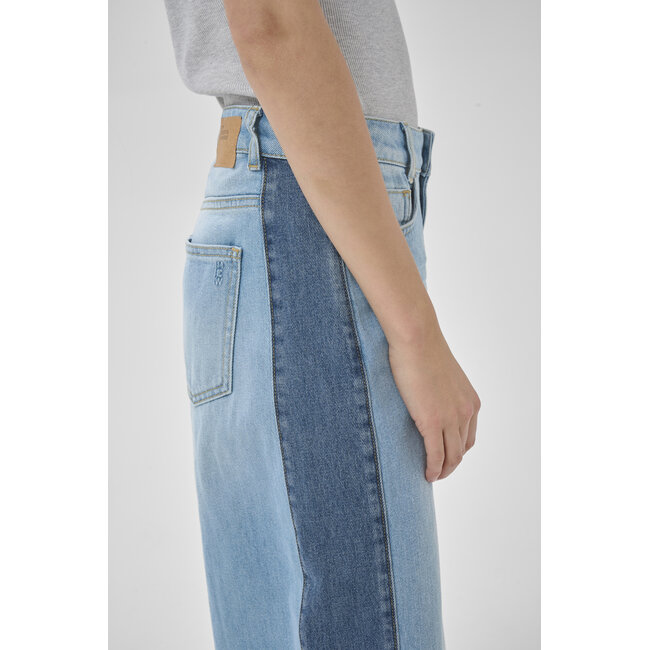 LISE HIGH WIDE JEANS Light Blue