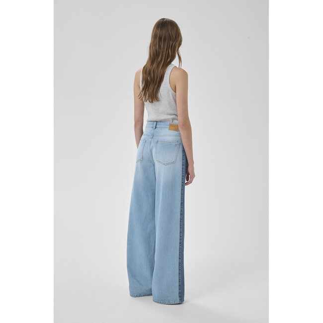 LISE HIGH WIDE JEANS Light Blue