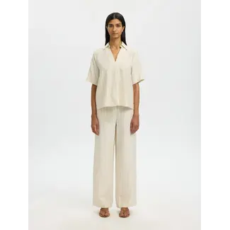 Selected Femme MARIE PANTS Egret