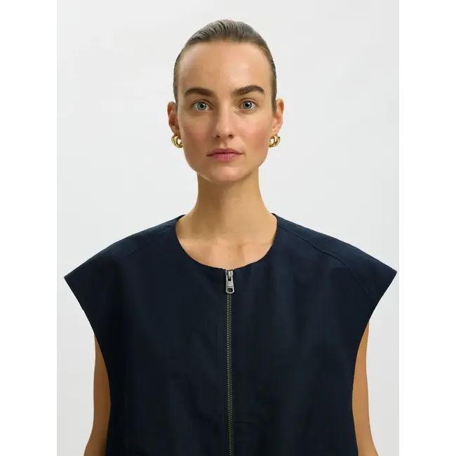 KYLIE VEST Dark Sapphire
