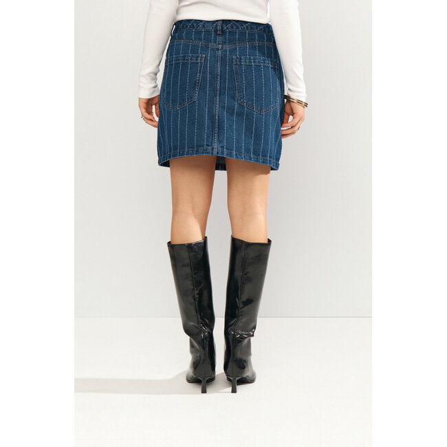 ATLANTA SKIRT Medium Blue Denim