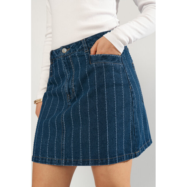 ATLANTA SKIRT Medium Blue Denim