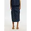 DELIA MIDI SKIRT Dark Sapphire