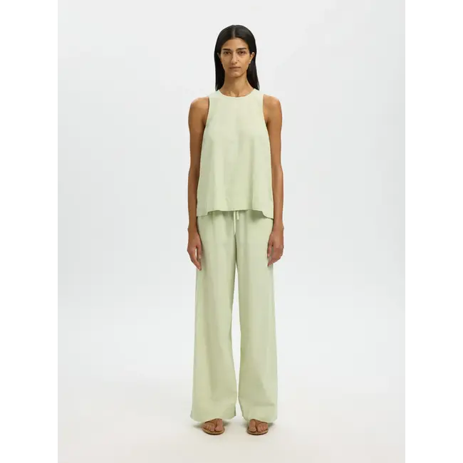 LUISA LINEN TOP Lint