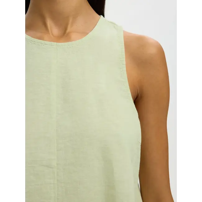 LUISA LINEN TOP Lint