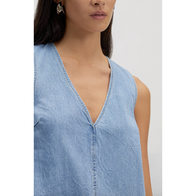 XRISTINA DRESS Denim Blue