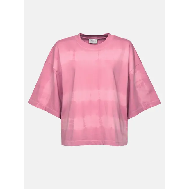 TIARA SHIRT Pink Tie Dye