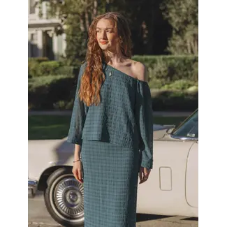 Les Soeurs REAU MIDI SKIRT Hydro