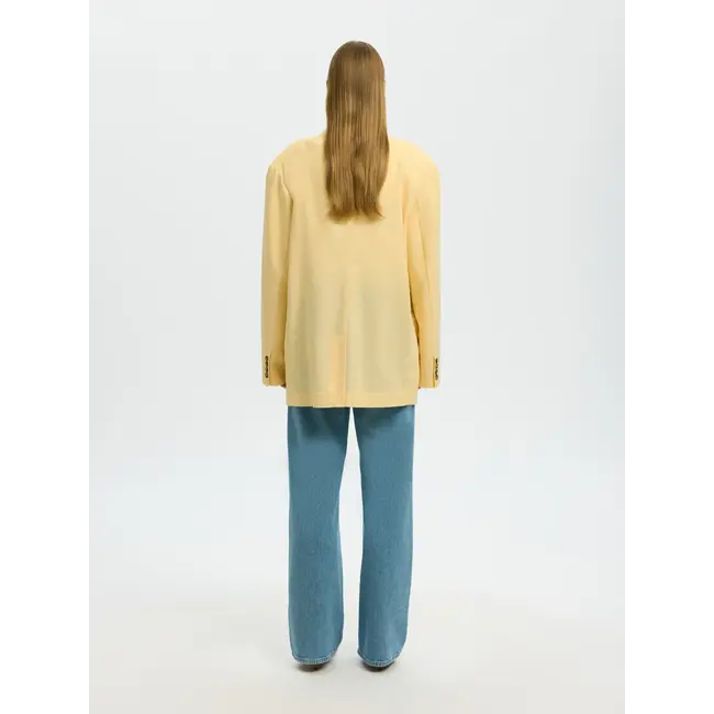 MARIE OVERSIZED BLAZER Italian Straw