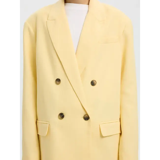 MARIE OVERSIZED BLAZER Italian Straw