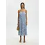 MYLENE MIDI STRAP DRESS Dusty Blue