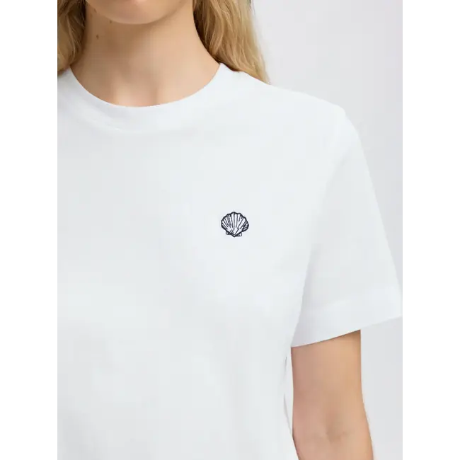 ELLA BOXY TEE Bright White Shell