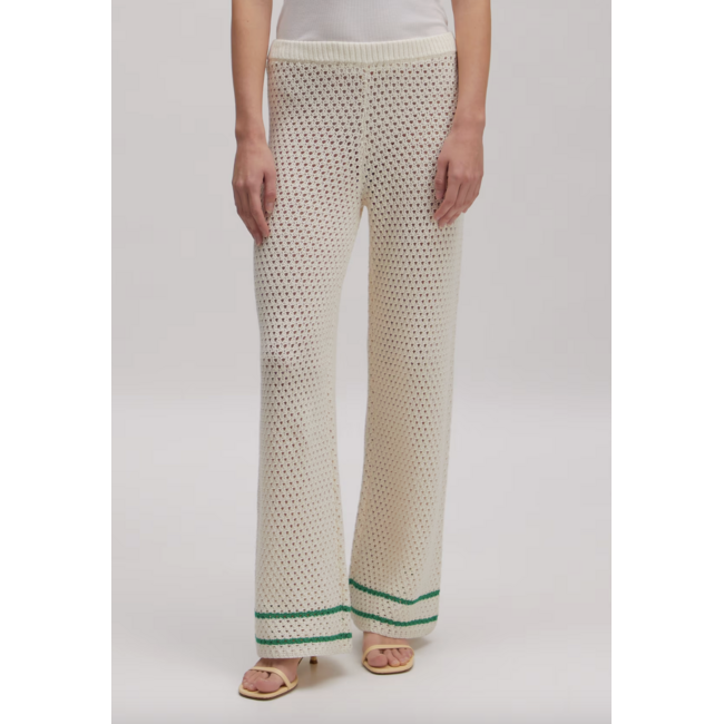 KARA KNIT TROUSERS Jelly Bean