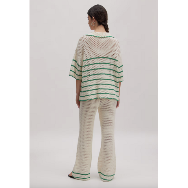 DEBBIE CROCHET POLO Jelly Bean