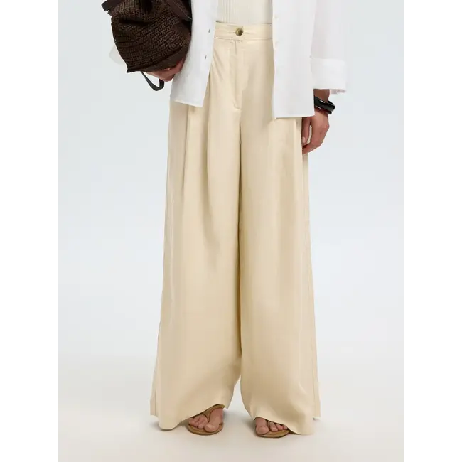 MAGNA LINEN PANTS Oatmeal
