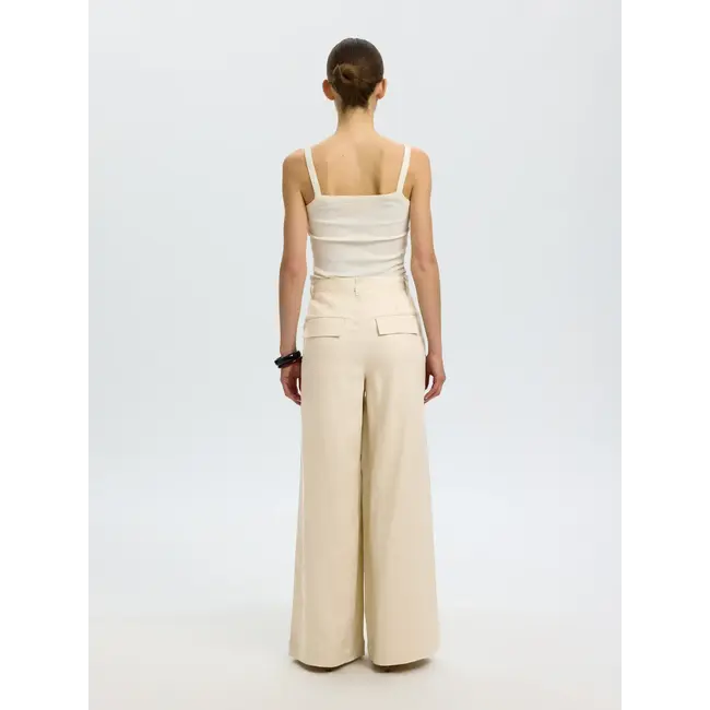MAGNA LINEN PANTS Oatmeal
